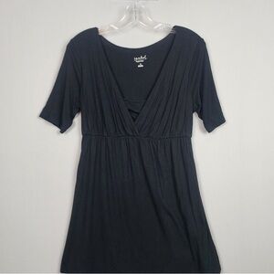 Isabel Maternity by Ingrid & Isabel Black Mini Dress